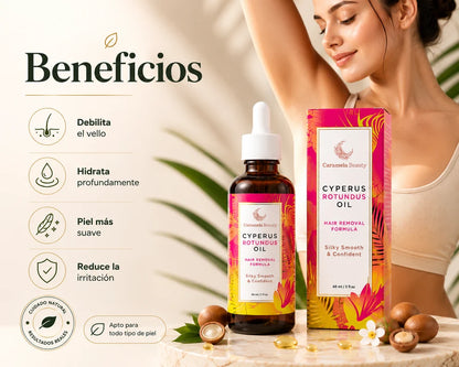 Cyperus Rotundus Oil — El Secreto Milenario contra el Vello